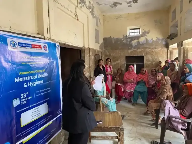 Awareness Camp on Menstrual Hygiene