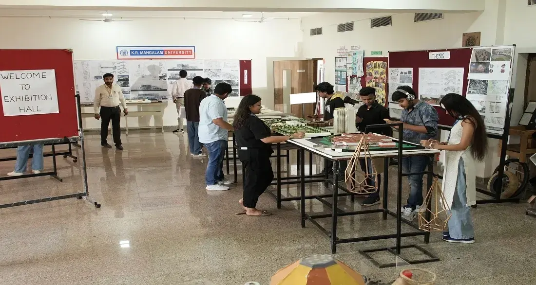 Get the opportunity to showcase your creativity at our Exhibition Room 
