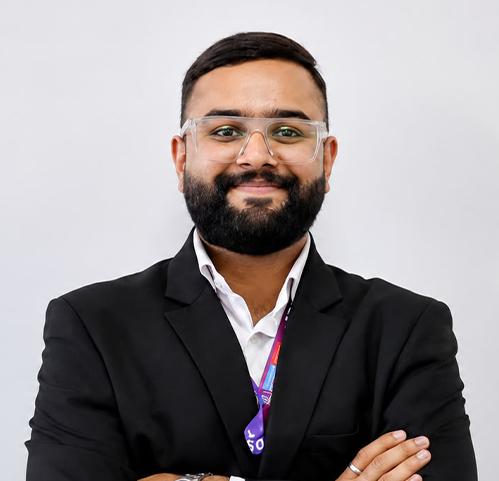 Portrait of Somya Sharma, KRMU graduate