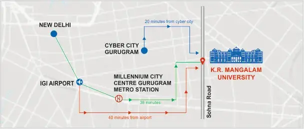 our location Map
